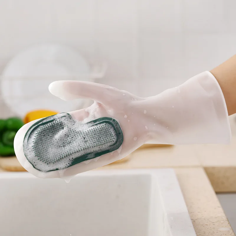 Promotion New 2 Pair Magic Silicone Dishwashing Scrubber Dish Washing Sponge Rubber Scrub Gloves Kitchen Cleaning
Promotion New 2 Pair Magic Silicone Dishwashing Scrubber Dish Washing Sponge Rubber Scrub Gloves Kitchen Cleaning