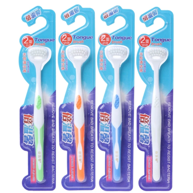 Dual Side Dental Care Cleaner Brush Scraper Oral Tongue Clean Breath Health Tool
Dual Side Dental Care Cleaner Brush Scraper Oral Tongue Clean Breath Health Tool