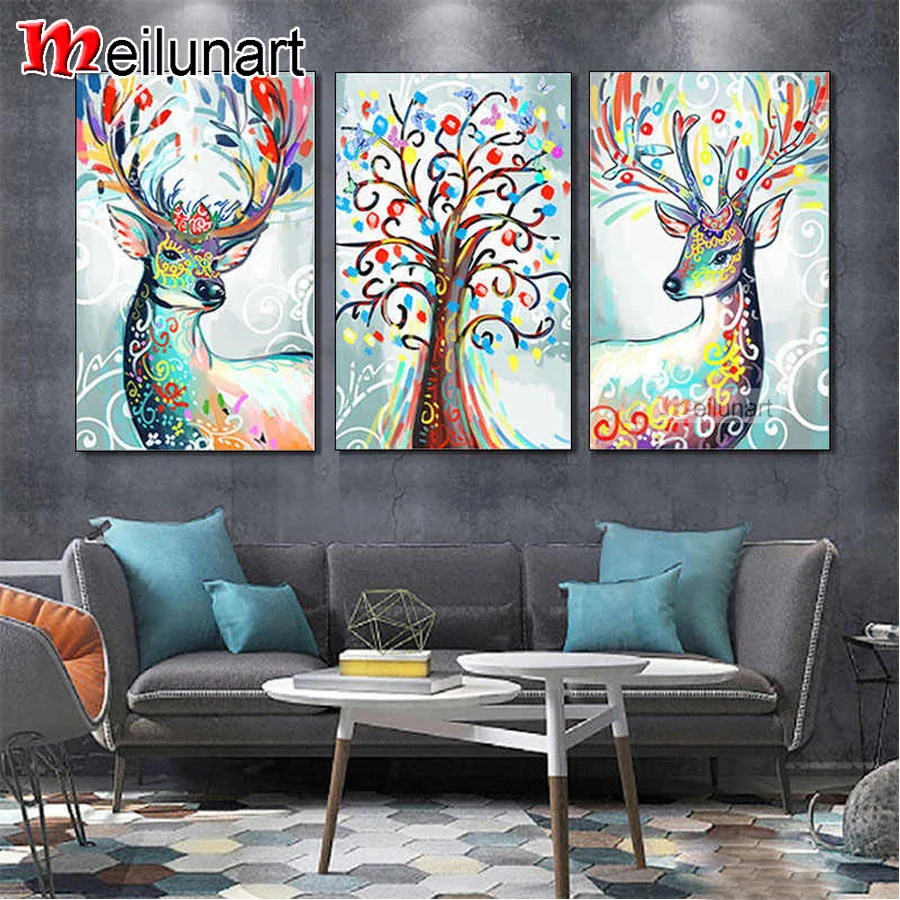 Abstract color animal deer diy 5d diamond painting triptych full square round drill diamond embroidery sale wall decor AS0856
Abstract color animal deer diy 5d diamond painting triptych full square round drill diamond embroidery sale wall decor AS0856