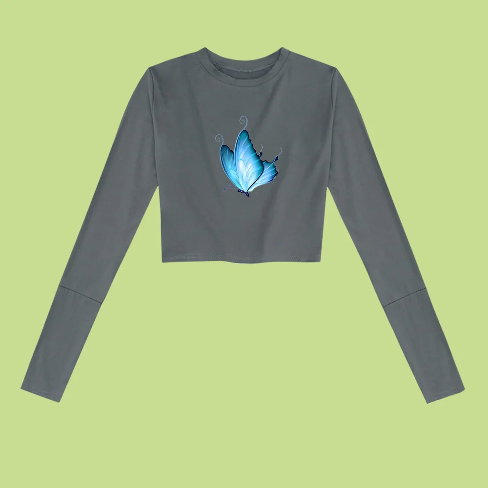 Топы в стиле Харадзюку с бабочками, Женская хлопковая толстовка оверсайз с графическим рисунком, футболка с принтом животных, костюмы из дв...
Топы в стиле Харадзюку с бабочками, Женская хлопковая толстовка оверсайз с графическим рисунком, футболка с принтом животных, костюмы из дв...