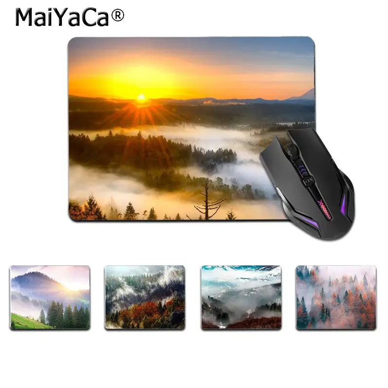 Maiyaca mountain forest fog landscape Anti-Slip Durable Silicone Computermats Smooth Writing Pad Desktops Mate gaming mouse pad
Maiyaca mountain forest fog landscape Anti-Slip Durable Silicone Computermats Smooth Writing Pad Desktops Mate gaming mouse pad