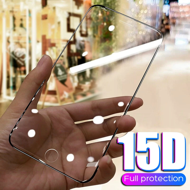 15D Protective Tempered Glass On The For iPhone 6 6s 7 8 Plus X 10 Glass Screen Protector Curved For iPhone XR XS 11 12 Pro MAX
15D Protective Tempered Glass On The For iPhone 6 6s 7 8 Plus X 10 Glass Screen Protector Curved For iPhone XR XS 11 12 Pro MAX