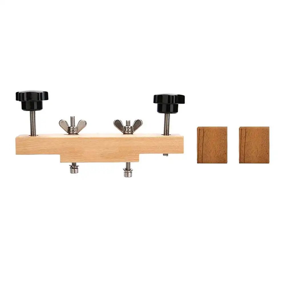 1 Set of Maple Wood Guitar Bridge Clamp Guitar Bridge Repair Maintenance Tool 
1 Set of Maple Wood Guitar Bridge Clamp Guitar Bridge Repair Maintenance Tool