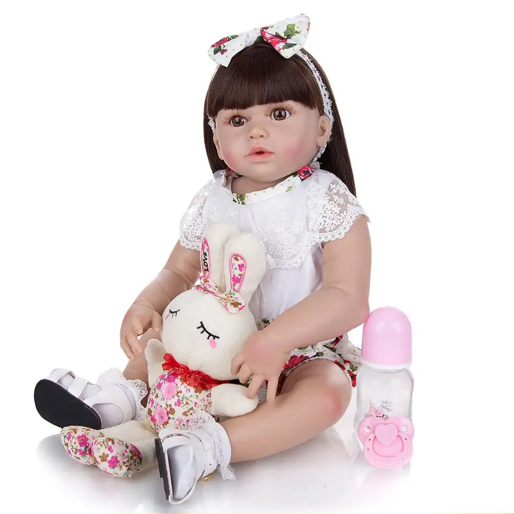 KEIUMI 23 Inch Sweet Candy Princess Reborn Baby Dolls Toddler Full Silicone Body Reborn Bebe Toys For Children Birthday Gifts
KEIUMI 23 Inch Sweet Candy Princess Reborn Baby Dolls Toddler Full Silicone Body Reborn Bebe Toys For Children Birthday Gifts
