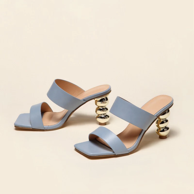 Women Metal String Bead Slippers Summer Female Fashion Sexy Party Wedding Slides Ladies Outside Comfort Shoes Plus Size
Women Metal String Bead Slippers Summer Female Fashion Sexy Party Wedding Slides Ladies Outside Comfort Shoes Plus Size