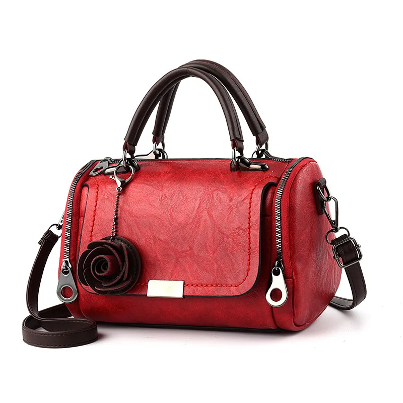 Flower Pendant Ladies Totes Party Purse Boston Handbag Casual Fashion Women Shoulder Bag F
Flower Pendant Ladies Totes Party Purse Boston Handbag Casual Fashion Women Shoulder Bag F
