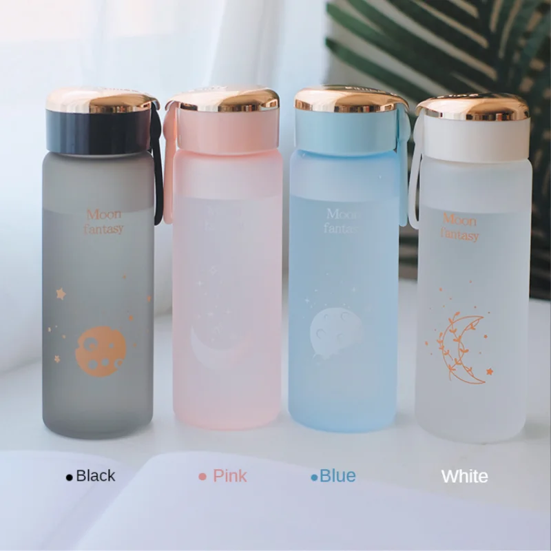 Protable Water Bottle Sports Creative Frosted Anti-drop Travel Drinkware Plastic Bottle BPA Free Students Cute Water Bottles
Protable Water Bottle Sports Creative Frosted Anti-drop Travel Drinkware Plastic Bottle BPA Free Students Cute Water Bottles