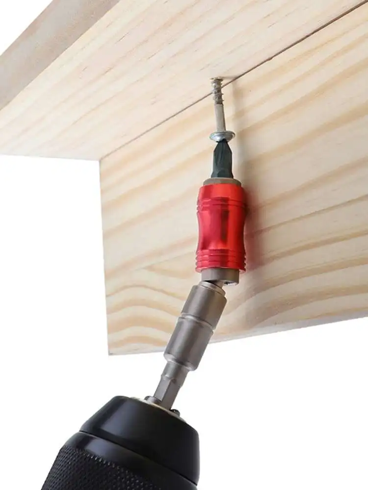 Screwdriver Bit Holder Adjustable Direction 20 Angle Extension Rod Electric Drill Driver Adapter Rod Bit Sleeve
Screwdriver Bit Holder Adjustable Direction 20 Angle Extension Rod Electric Drill Driver Adapter Rod Bit Sleeve