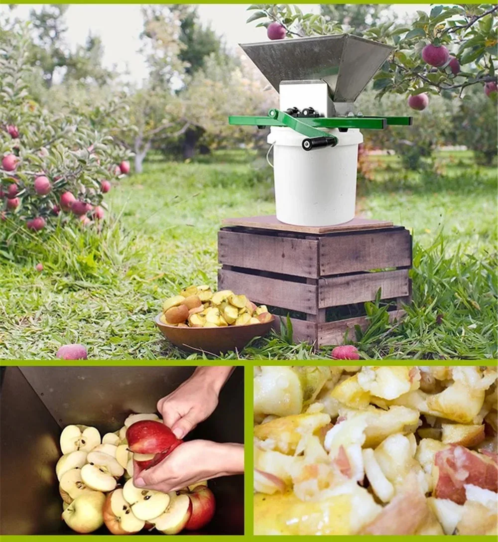 Hand Operate Manual Crusher Stainless Steel Juice Grape Apple Crushing Machine Pulverizer
Hand Operate Manual Crusher Stainless Steel Juice Grape Apple Crushing Machine Pulverizer