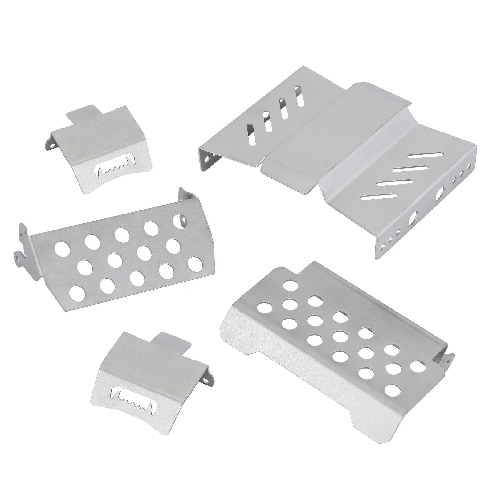 Stainless Steel Chassis Armor Axle Protector Skid Plate Set for 1/10 RC Crawler Redcat Gen8 Upgrade Parts
Stainless Steel Chassis Armor Axle Protector Skid Plate Set for 1/10 RC Crawler Redcat Gen8 Upgrade Parts