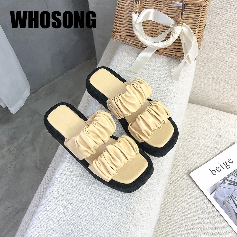 Summer Women Slippers Woman Pu Leather Flats Girls Beach Slides Ladies Outside Shoes Female Soft Brand Mules Zapatos De Mujer
Summer Women Slippers Woman Pu Leather Flats Girls Beach Slides Ladies Outside Shoes Female Soft Brand Mules Zapatos De Mujer