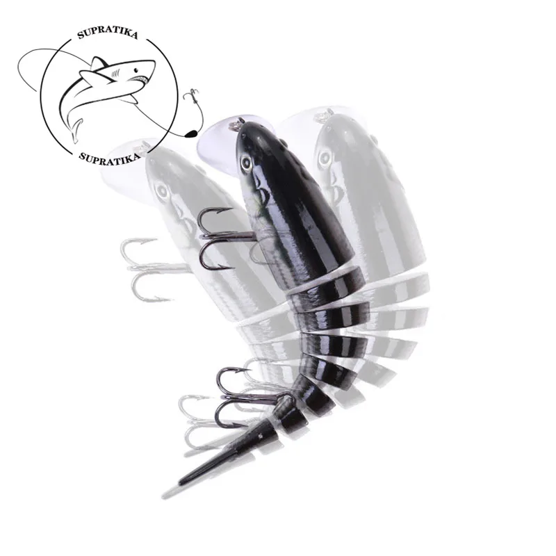 17G/10CM Artificial 8 Section Plastic Hard Bait Wobbler 3D Eyes Floating Bionic Bait Freshwater Sea Fishing Lure Outdoor Fishing
17G/10CM Artificial 8 Section Plastic Hard Bait Wobbler 3D Eyes Floating Bionic Bait Freshwater Sea Fishing Lure Outdoor Fishing