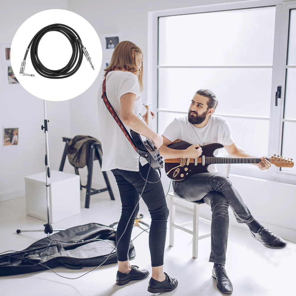 6.35mm Guitar Cable Professional Instrument Cable Electric Guitar AMP Cord 
6.35mm Guitar Cable Professional Instrument Cable Electric Guitar AMP Cord
