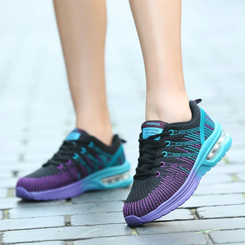 Women Sneakers 2019 Fashion Air Cushion Casual Women Shoes Summer Breathable Mesh Flying Line Knitting Flat Shoes Tenis Feminino
Women Sneakers 2019 Fashion Air Cushion Casual Women Shoes Summer Breathable Mesh Flying Line Knitting Flat Shoes Tenis Feminino