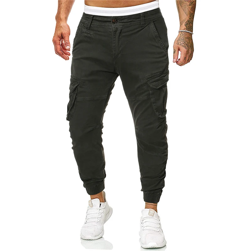 New Casual Army Green Cargo Pants Men Multi Pocket Beam Feet Pants Cotton Male Trousers Autumn Trend Comfortable Long Pants
New Casual Army Green Cargo Pants Men Multi Pocket Beam Feet Pants Cotton Male Trousers Autumn Trend Comfortable Long Pants