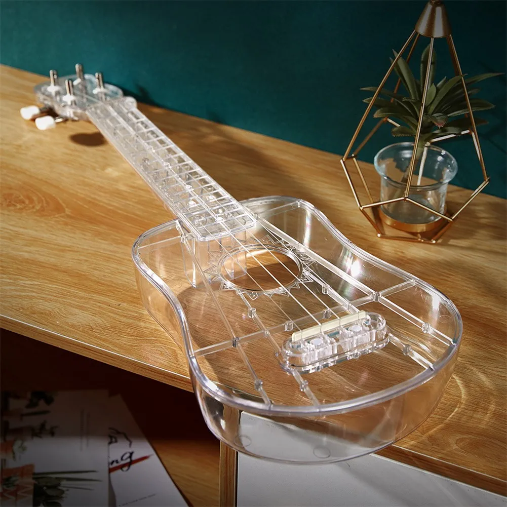 Transparent 21 Inch Ukulele 4 Strings Mini Guitar Beginner Instruments Kids Gift Spree Advanced Homemade Toy Ukulele
Transparent 21 Inch Ukulele 4 Strings Mini Guitar Beginner Instruments Kids Gift Spree Advanced Homemade Toy Ukulele