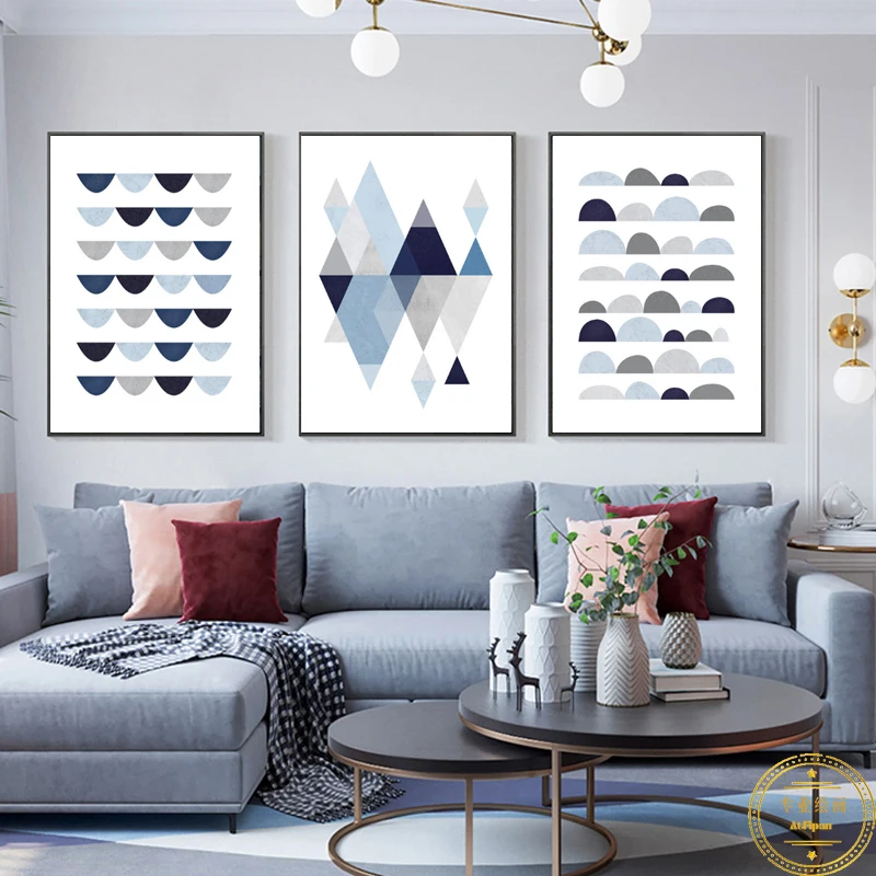 Abstract Blue Geometric Shape Art Vintage Print Poster Minimalist Hipster Wall Art Picture Nordic Home Decor Painting No Frame
Abstract Blue Geometric Shape Art Vintage Print Poster Minimalist Hipster Wall Art Picture Nordic Home Decor Painting No Frame