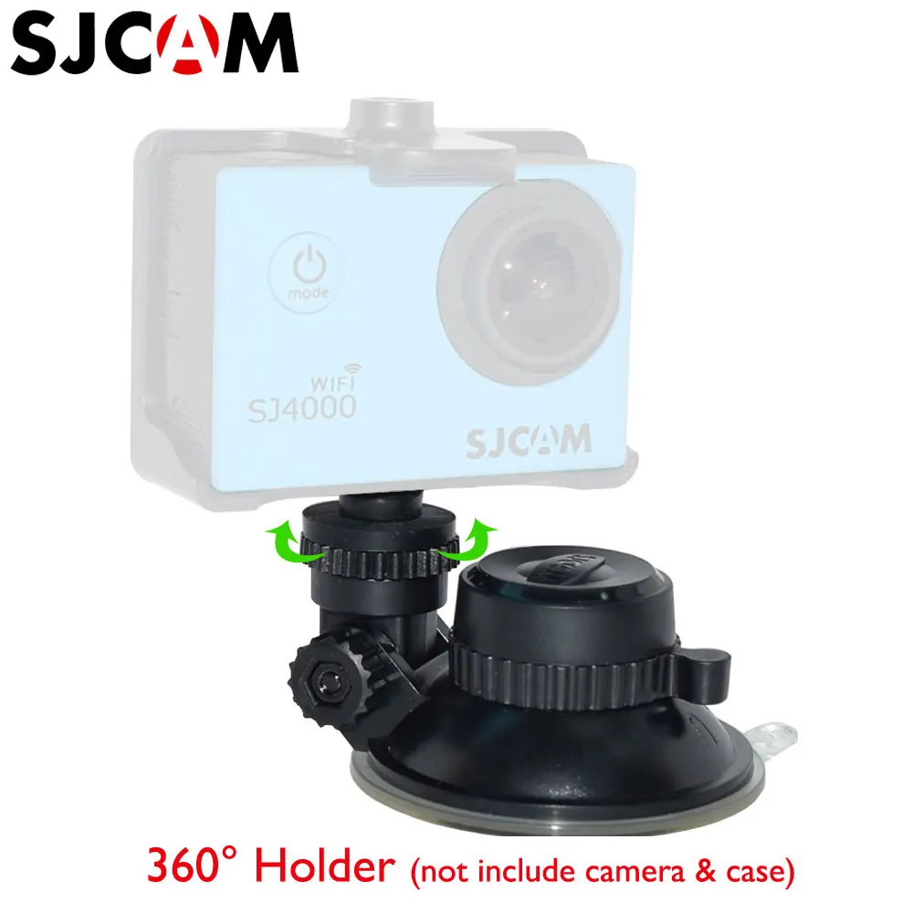 Универсальный 360 Вращающийся Кронштейн держатель на присосках для SJCAM SJ4000 SJ5000X