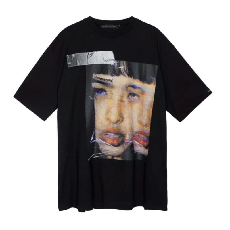 T-shirt Hip Hop Short Sleeve Streetwear Print vintage clothes tshirt Punk Loose shirt goth basic tees Oversized top male Female
T-shirt Hip Hop Short Sleeve Streetwear Print vintage clothes tshirt Punk Loose shirt goth basic tees Oversized top male Female