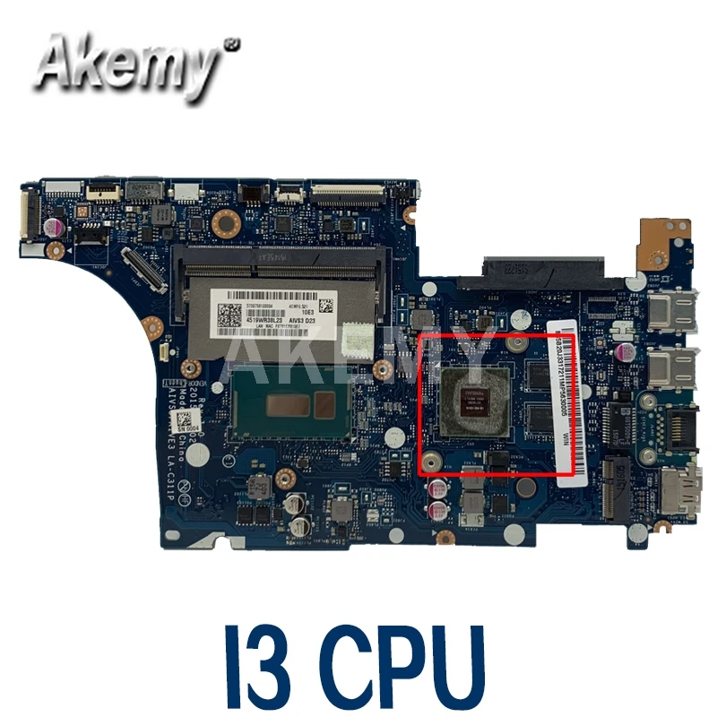 Akemy LA-C311P Материнская плата ноутбука AIVS3/AIVE3 для Lenovo IdeaPad U31-70 оригинальная материнская плата W/ I3-5005U GT920M 100% полностью протестирована
Akemy LA-C311P Материнская плата ноутбука AIVS3/AIVE3 для Lenovo IdeaPad U31-70 оригинальная материнская плата W/ I3-5005U GT920M 100% полностью протестирована