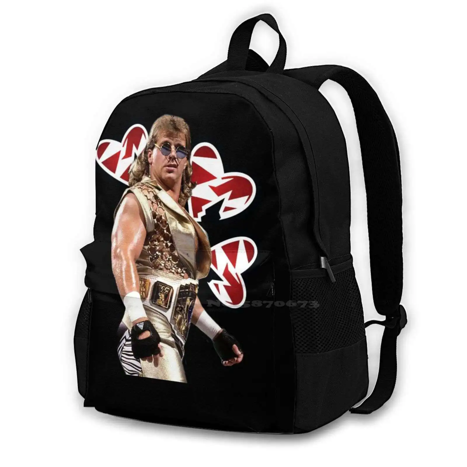 

Classic Hbk Travel Laptop Bagpack Fashion Bags Sweet Chin Music Bret Hart Heart Break Kid Dx Wrestling Wrestlemania Wwf Pro 90S