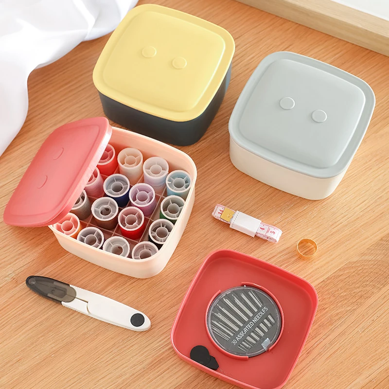 Portable Sewing Kit Household Sewing Thread Case Multi-function Travel Sewing Kit Stitch Needle Thread Storage Box Sewing Tools
Portable Sewing Kit Household Sewing Thread Case Multi-function Travel Sewing Kit Stitch Needle Thread Storage Box Sewing Tools
