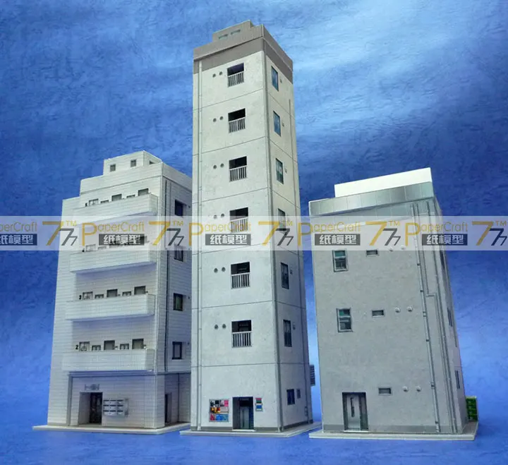 1:150 1:100 Japanese Architectural Scene 17 Commercial Building 3 Paper Models Railway Sand Table 3D Paper Model Children Toys
1:150 1:100 Japanese Architectural Scene 17 Commercial Building 3 Paper Models Railway Sand Table 3D Paper Model Children Toys