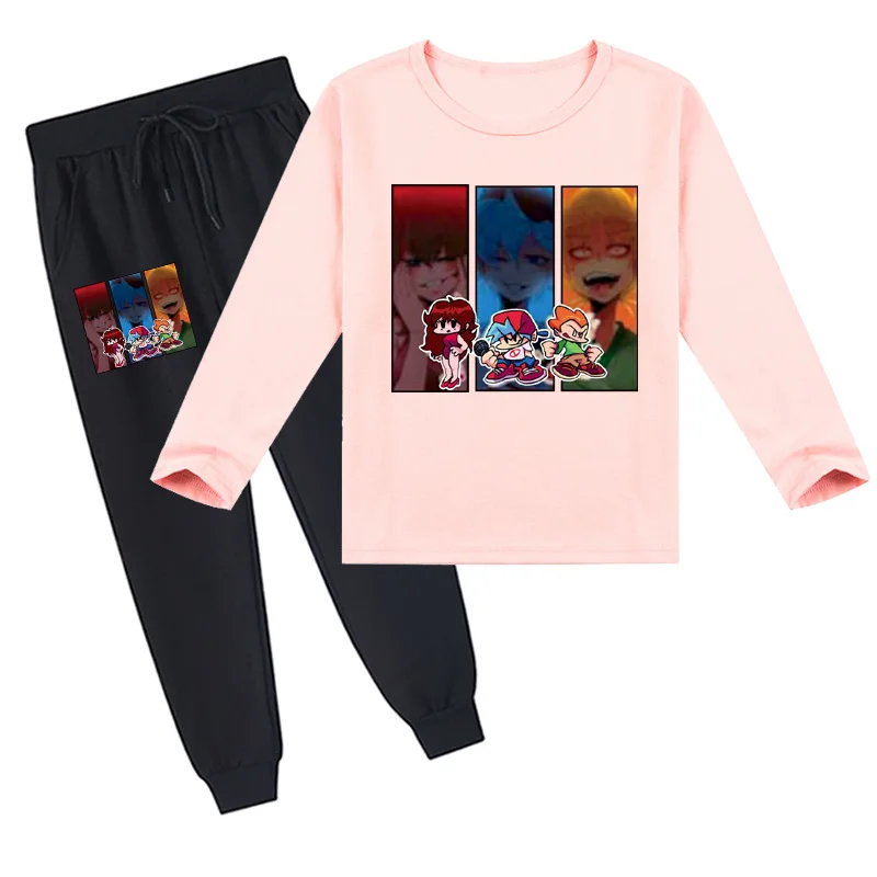 Video Game Friday Night Funkin Clothes Kids Long Sleeve Top+Jogging Pants 2PCS Sets Girls Boutique Outfits Baby Boy Clothes Set
Video Game Friday Night Funkin Clothes Kids Long Sleeve Top+Jogging Pants 2PCS Sets Girls Boutique Outfits Baby Boy Clothes Set