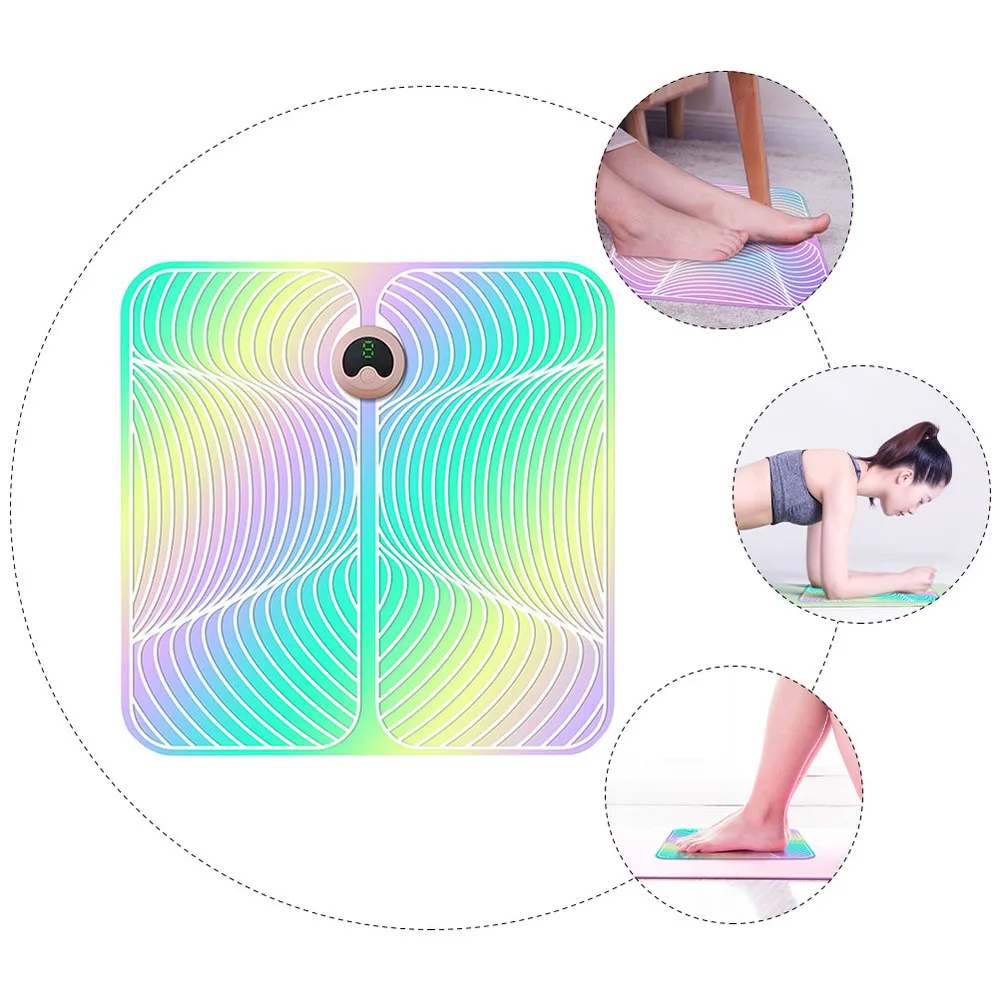 1 Set Foot Pad Electric Foot Massager Pulse Foot Care Device Mat
1 Set Foot Pad Electric Foot Massager Pulse Foot Care Device Mat