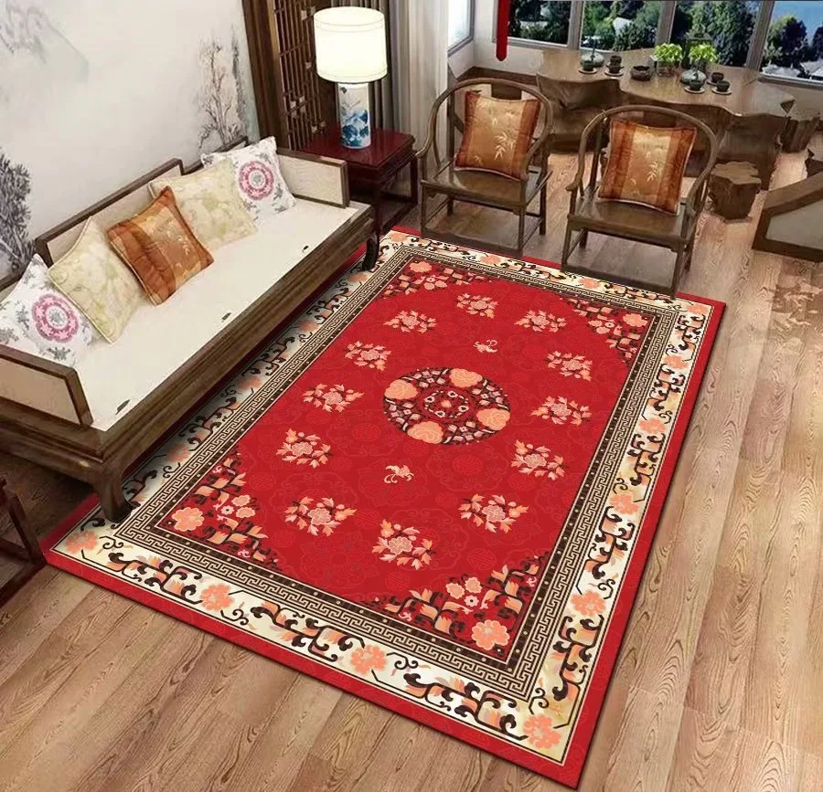 Vintage Bohemian Carpet for Living Room Rectangle Area Rugs Persian Style Rectangle Area Rugs Soft Non-Slip Bedroom Study Mats
Vintage Bohemian Carpet for Living Room Rectangle Area Rugs Persian Style Rectangle Area Rugs Soft Non-Slip Bedroom Study Mats