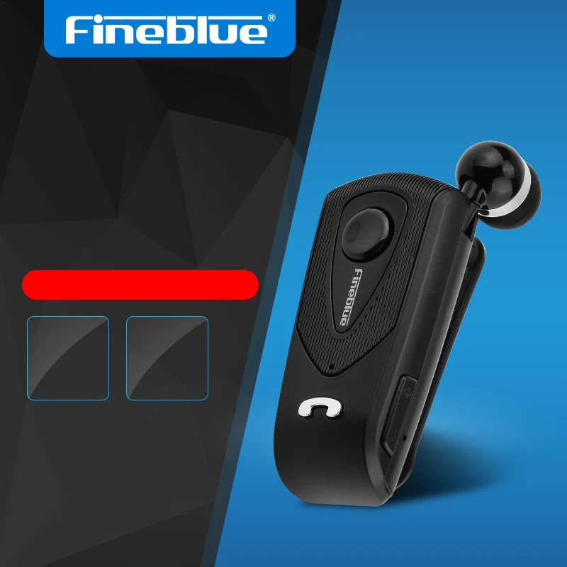 Беспроводная портативная Выдвижная мини-bluetooth-гарнитура Fineblue f930 с напоминанием о