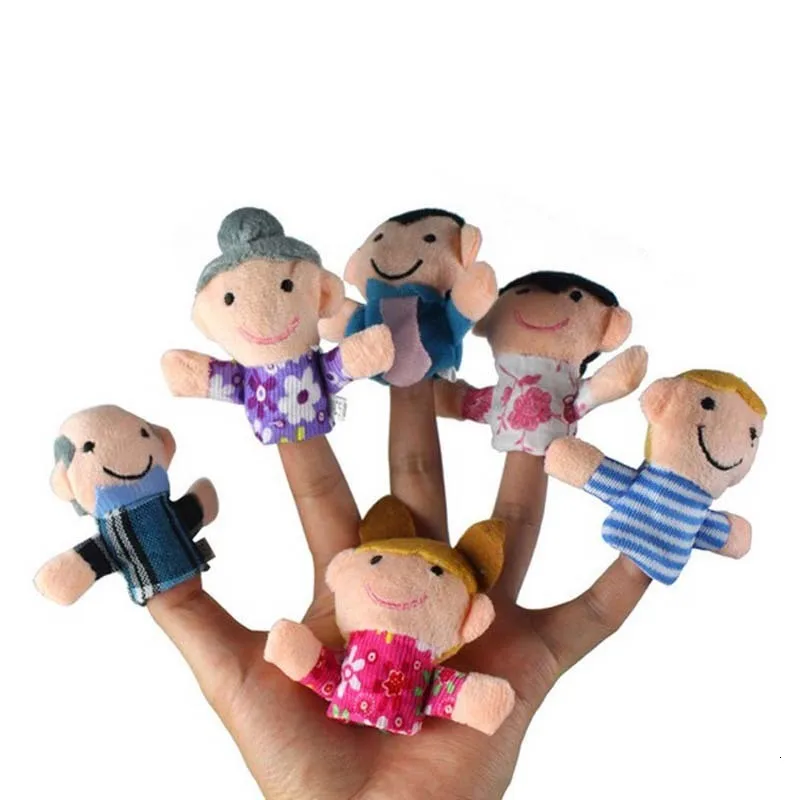 Детские куклы на палец в виде животных 10 шт. мягкие игрушки для детей | Игрушки и