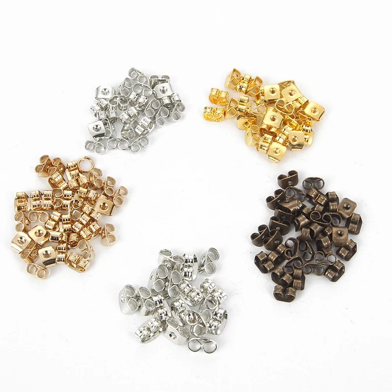 200Pcs Butterfiy Earrings Back High-grade Earrings For Ear Jewelry Accessories Fixed Beautiful Woman's Earring
200Pcs Butterfiy Earrings Back High-grade Earrings For Ear Jewelry Accessories Fixed Beautiful Woman's Earring