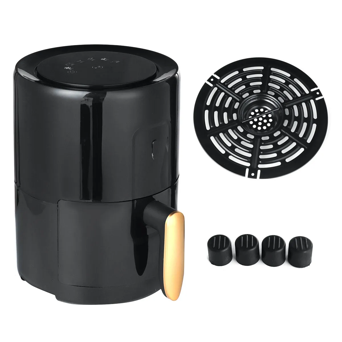 2.5L 1000W Smart Air Fryer Electric Oilless Cooker with LCD Screen Operation PanelHome Large Capacity Multifunction Health Fryer
2.5L 1000W Smart Air Fryer Electric Oilless Cooker with LCD Screen Operation PanelHome Large Capacity Multifunction Health Fryer