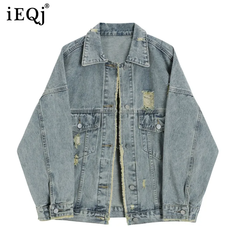 Новое поступление, короткая осенняя куртка IEQJ в винтажном стиле, однобортная джинсовая куртка, Корейская джинсовая куртка с длинными рукав...
Новое поступление, короткая осенняя куртка IEQJ в винтажном стиле, однобортная джинсовая куртка, Корейская джинсовая куртка с длинными рукав...