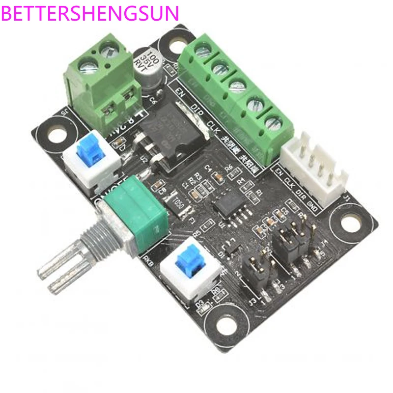 24V12v stepper motor drive simple speed regulation forward and reverse controller module pwm pulse signal generator
24V12v stepper motor drive simple speed regulation forward and reverse controller module pwm pulse signal generator