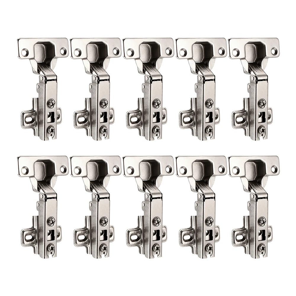 10Pcs Steel Cabinet Hinge Stainless Steel Door Hydraulic Hinges Damper Buffer Soft Close for Cupboard Furniture Hardware Tool
10Pcs Steel Cabinet Hinge Stainless Steel Door Hydraulic Hinges Damper Buffer Soft Close for Cupboard Furniture Hardware Tool