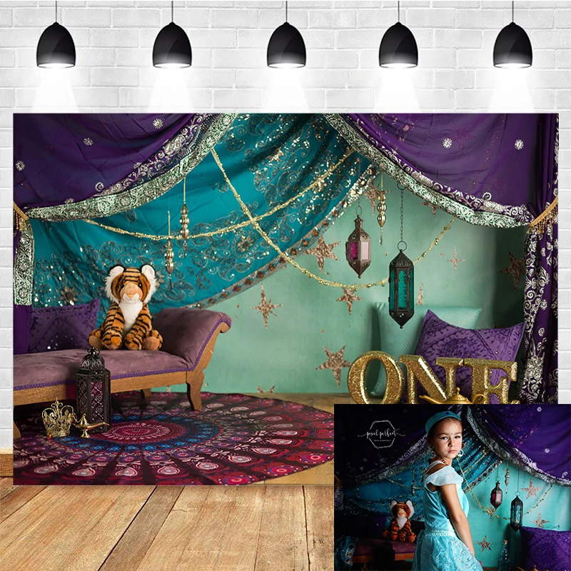 Mocsicka 1st Birthday Party Photography Background Tiger Aladdin Palace Decoration Props Child Portrait Photo Backdrop Banner
Mocsicka 1st Birthday Party Photography Background Tiger Aladdin Palace Decoration Props Child Portrait Photo Backdrop Banner