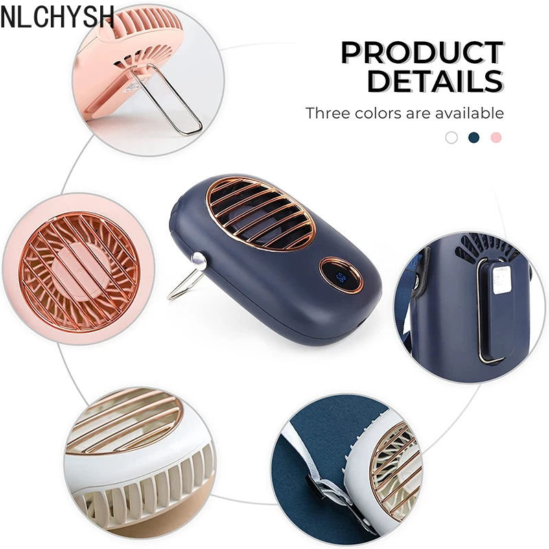 Neck Fan Portable Electric Fans Air Cooler Cooling Mini USB Rechargeable Handheld Outdoor Mute Hand Neckband Pocket Ventilador
Neck Fan Portable Electric Fans Air Cooler Cooling Mini USB Rechargeable Handheld Outdoor Mute Hand Neckband Pocket Ventilador