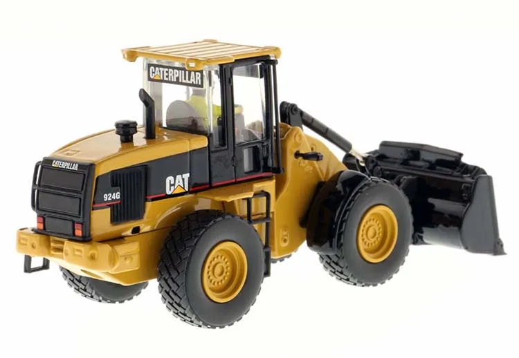DM CAT Carter 924G wheel loader forklift with accessories 1:50 85057 alloy model 
DM CAT Carter 924G wheel loader forklift with accessories 1:50 85057 alloy model