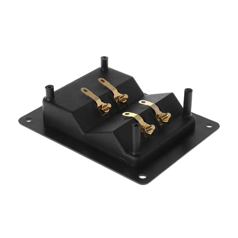 Terminal Cup Connector 266 Parts Express Binding Posts Gold Banana Jacks Recessed Bi-Amp Speaker Box Black N1HD 
Terminal Cup Connector 266 Parts Express Binding Posts Gold Banana Jacks Recessed Bi-Amp Speaker Box Black N1HD