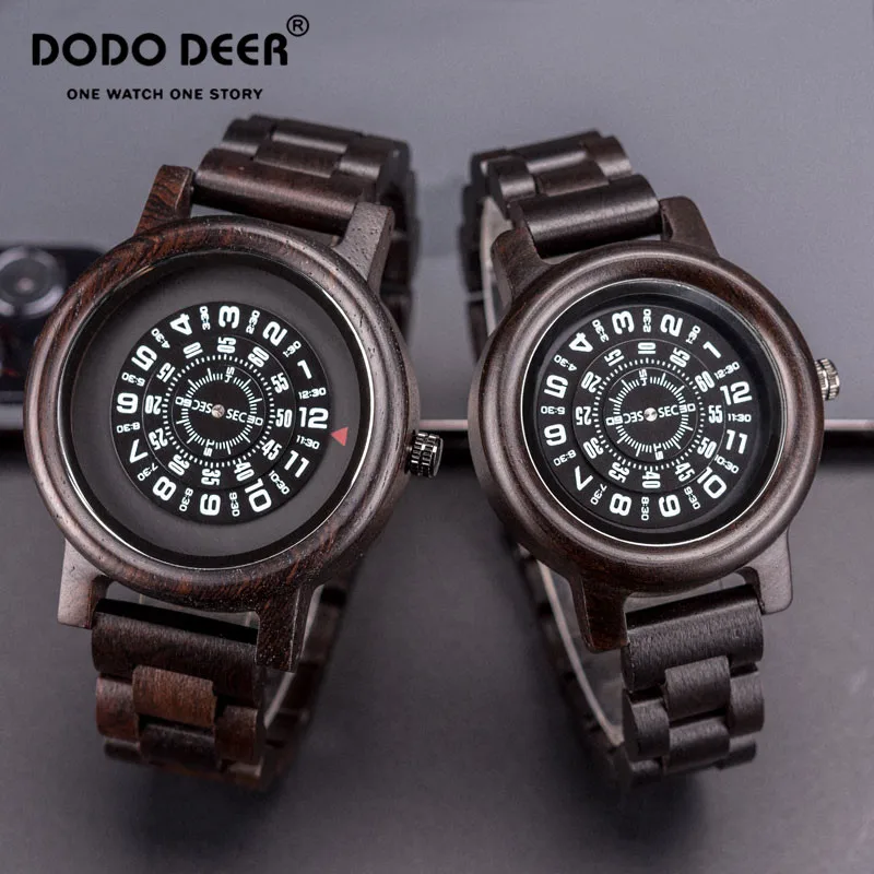 Часы DODO DEER Wood для мужчин и женщин модные крутые кварцевые наручные часы с