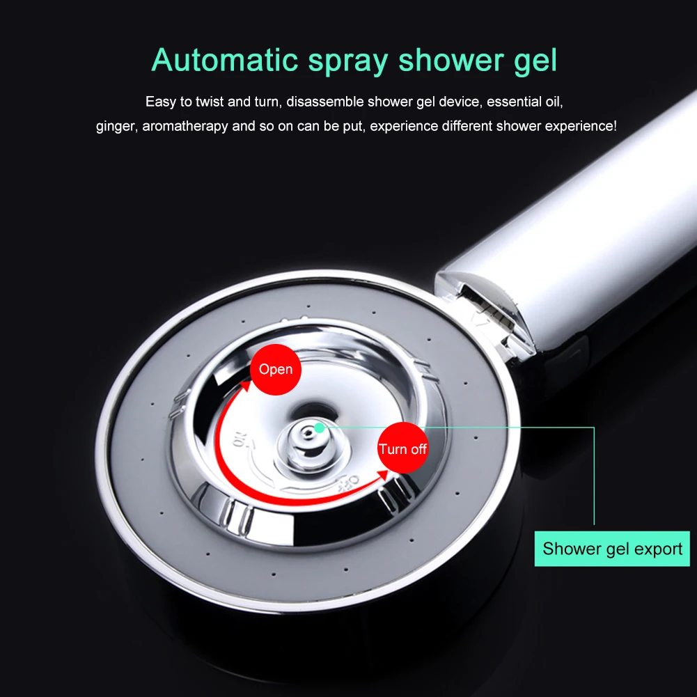 3 Modes Double-side High Pressure Handheld Shower Bath Heads SPA Nozzle Bathroom Accessories Water Saving Round Showerhead 
3 Modes Double-side High Pressure Handheld Shower Bath Heads SPA Nozzle Bathroom Accessories Water Saving Round Showerhead