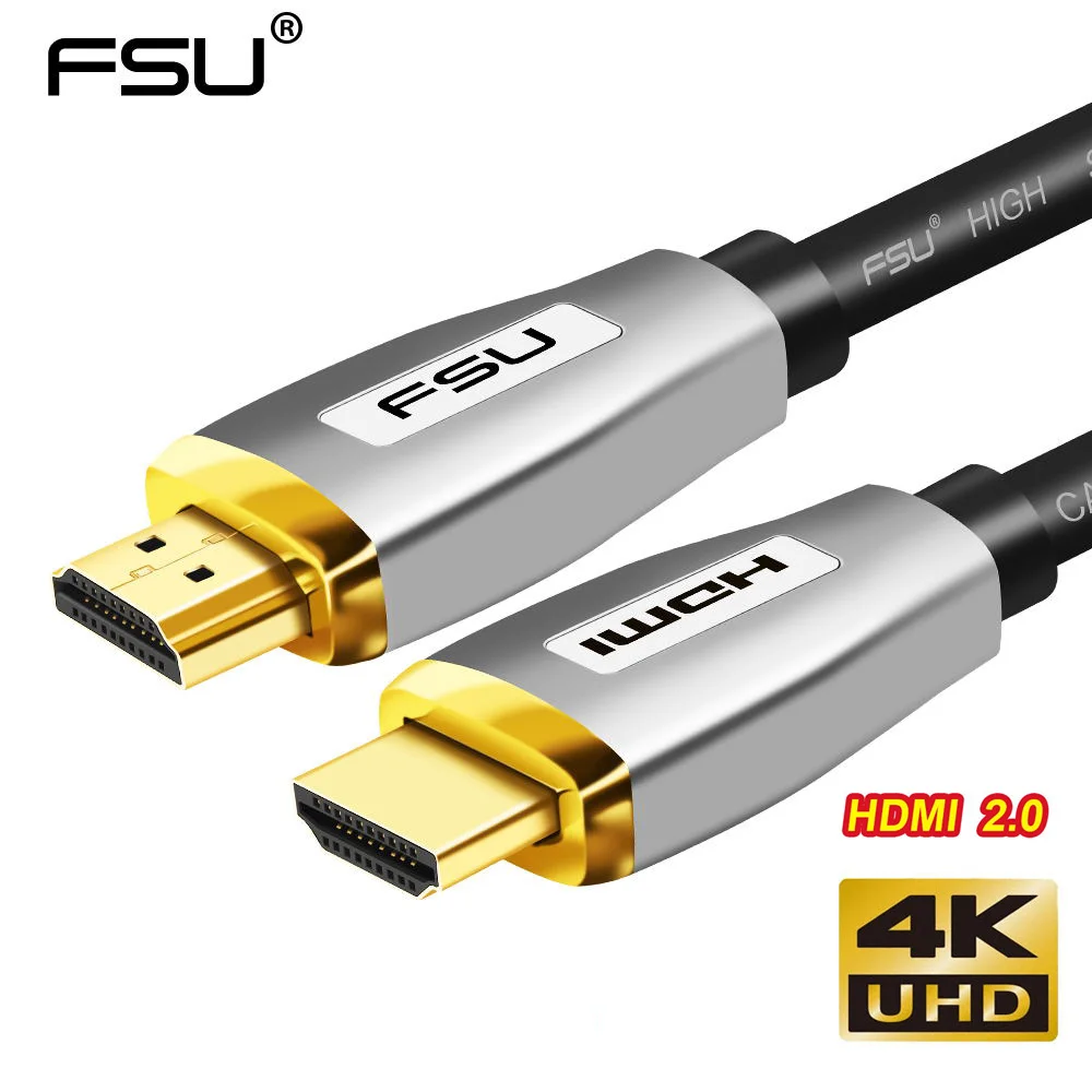Кабель FSU HDMI 2 0 1080P 4K 3D на Переходник коннектор для ПК HDTV проектор переключатель