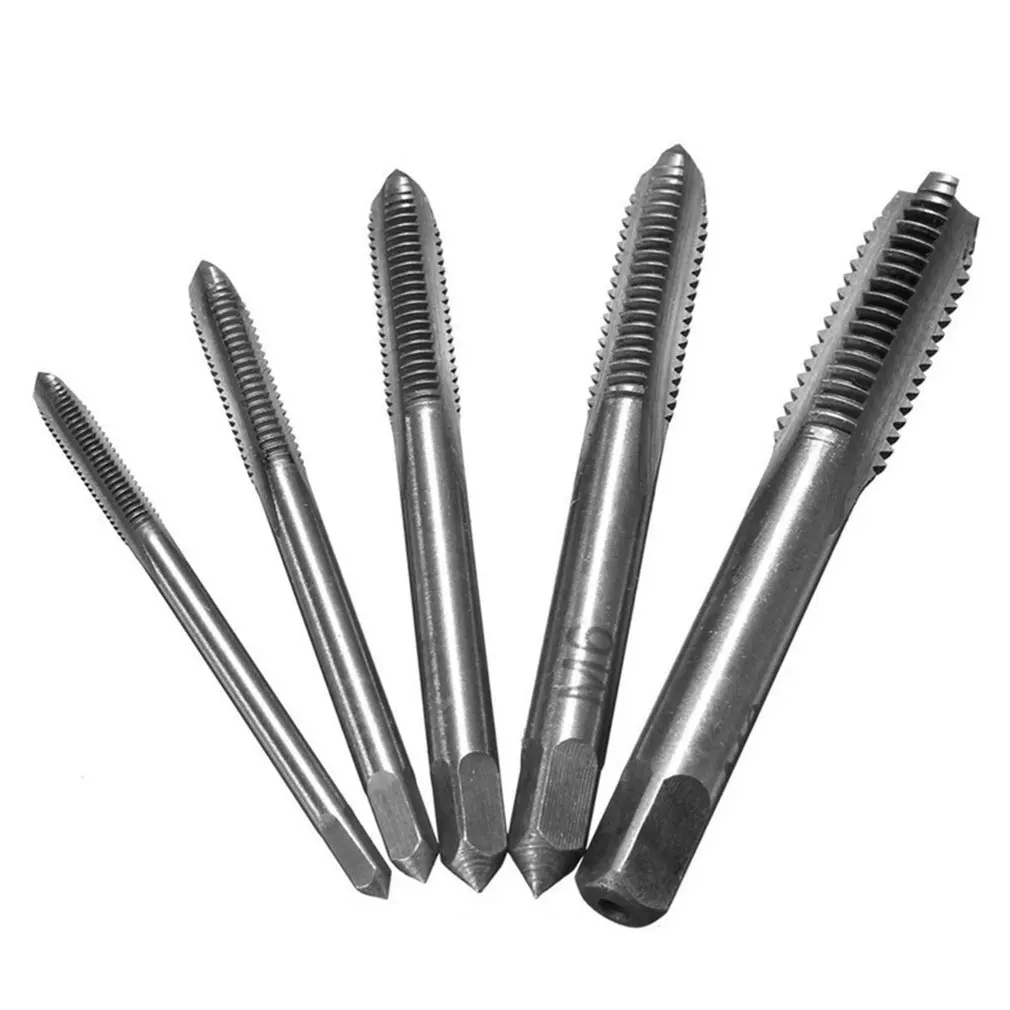 5PCS/Set HSS M3 M4 M5 M6 M8 Machine Spiral Point Straight Fluted Screw Thread Metric Plug Hand Tap Drill Set Hand Tools
5PCS/Set HSS M3 M4 M5 M6 M8 Machine Spiral Point Straight Fluted Screw Thread Metric Plug Hand Tap Drill Set Hand Tools