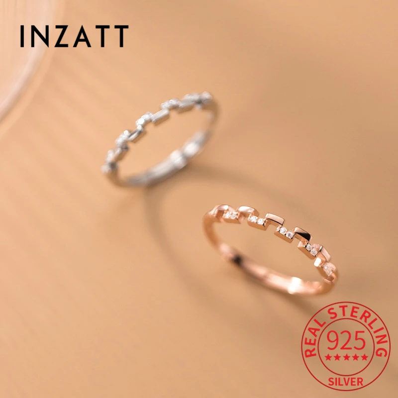 INZATT Real 925 Sterling Silver Zircon Irregular Adjustable Ring For Women Party Hiphop Fine Jewelry Accessories Drop shipping
INZATT Real 925 Sterling Silver Zircon Irregular Adjustable Ring For Women Party Hiphop Fine Jewelry Accessories Drop shipping