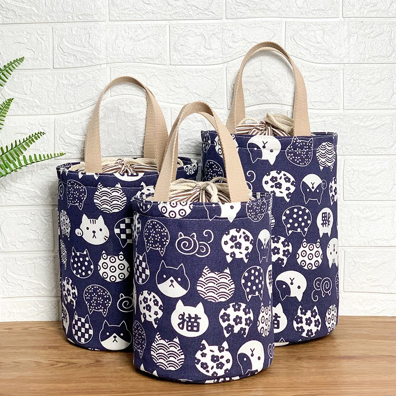 Thermal Insulation Lunch Box Bag Japanese Hand Lunch Bag For Women New Student Bento Handbags Canvas Outdoor Picnic Bags
Thermal Insulation Lunch Box Bag Japanese Hand Lunch Bag For Women New Student Bento Handbags Canvas Outdoor Picnic Bags