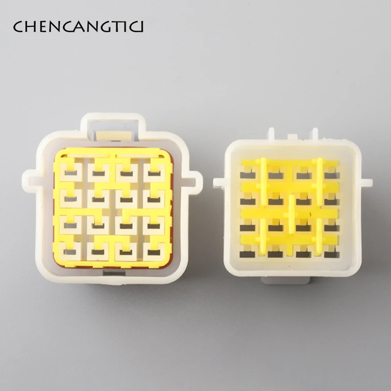 1 Set 16 Pin Way Furukawa Sealed Automotive Cable Connector Male or Female Plug Plastic Housing Socket FW-C-16F-B FW-C-16M-B
1 Set 16 Pin Way Furukawa Sealed Automotive Cable Connector Male or Female Plug Plastic Housing Socket FW-C-16F-B FW-C-16M-B