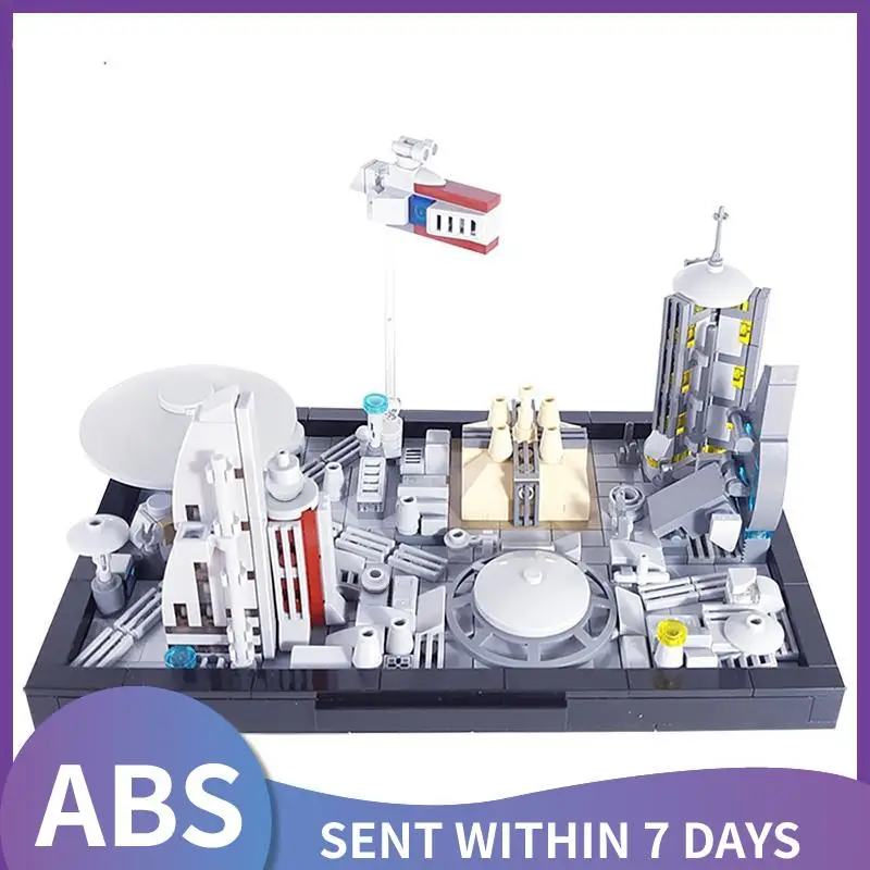 Moc Mini Coruscantingly Building Blocks the Temple Futuristic architecture Sembo Block City constructor Bricks Children's Toys
Moc Mini Coruscantingly Building Blocks the Temple Futuristic architecture Sembo Block City constructor Bricks Children's Toys