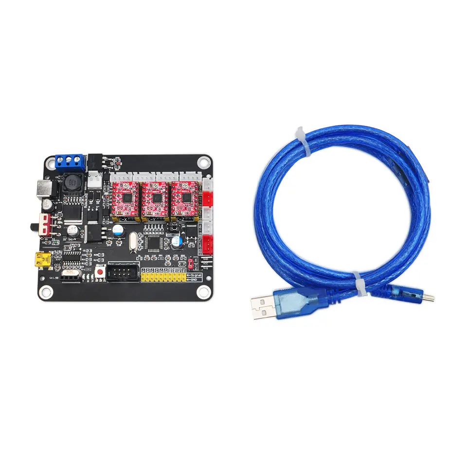 New 3 Axis Controller CNC Control USB Board Double Y Axis Board With GRBL Control For 3018/2418/1610 Laser Engraver Machine
New 3 Axis Controller CNC Control USB Board Double Y Axis Board With GRBL Control For 3018/2418/1610 Laser Engraver Machine